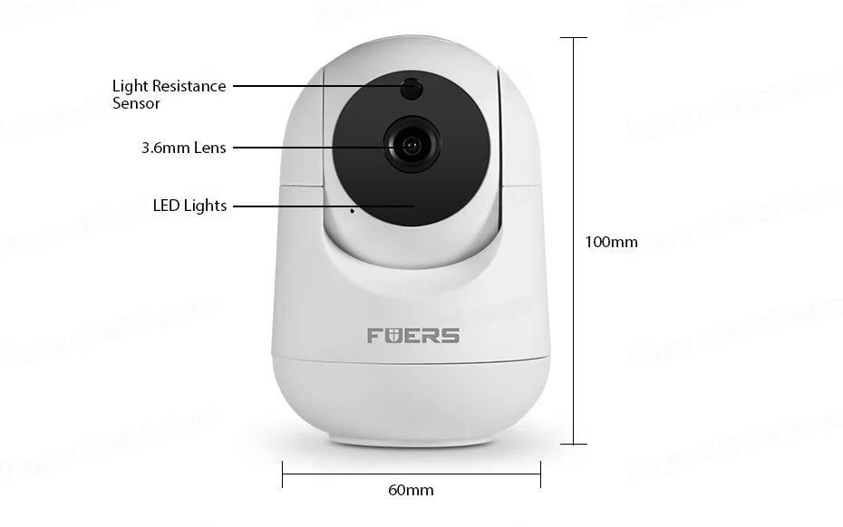 Smart Indoor WiFi Surveillance Camera