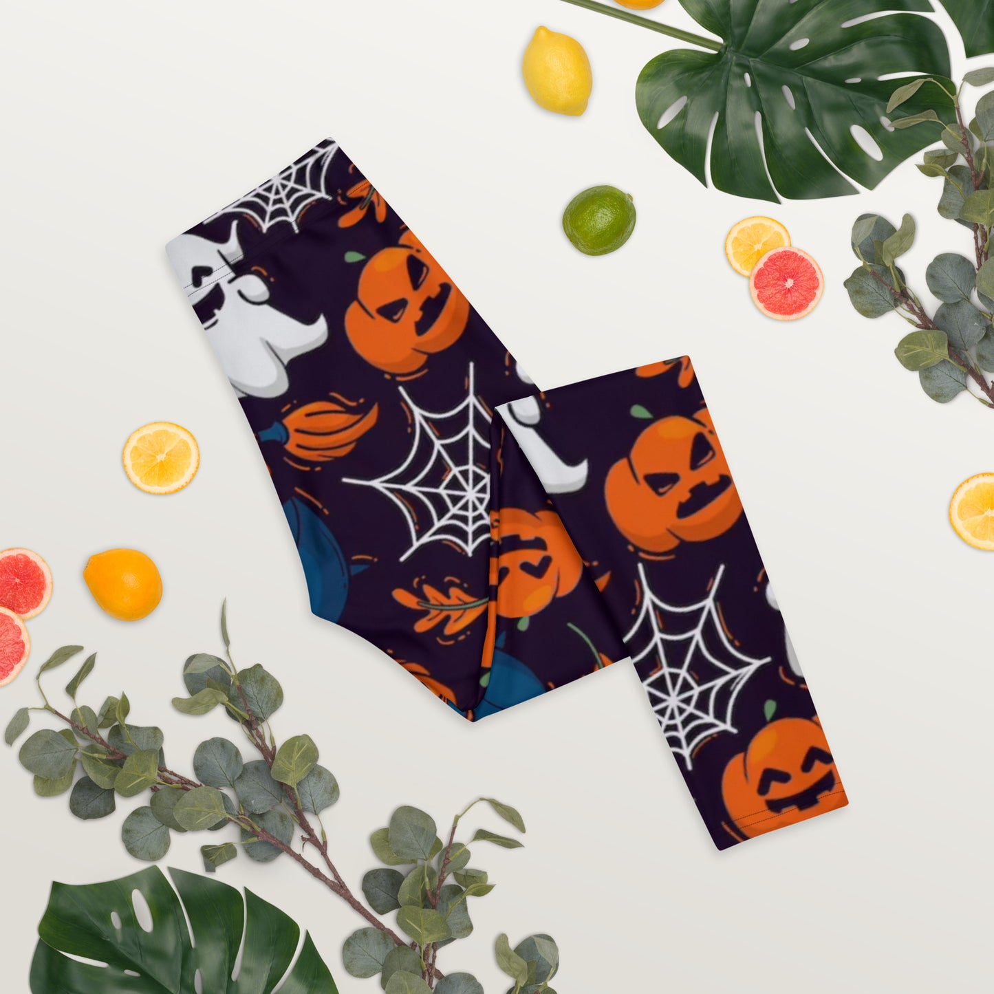 Ghosts and Pumpkins Leggings