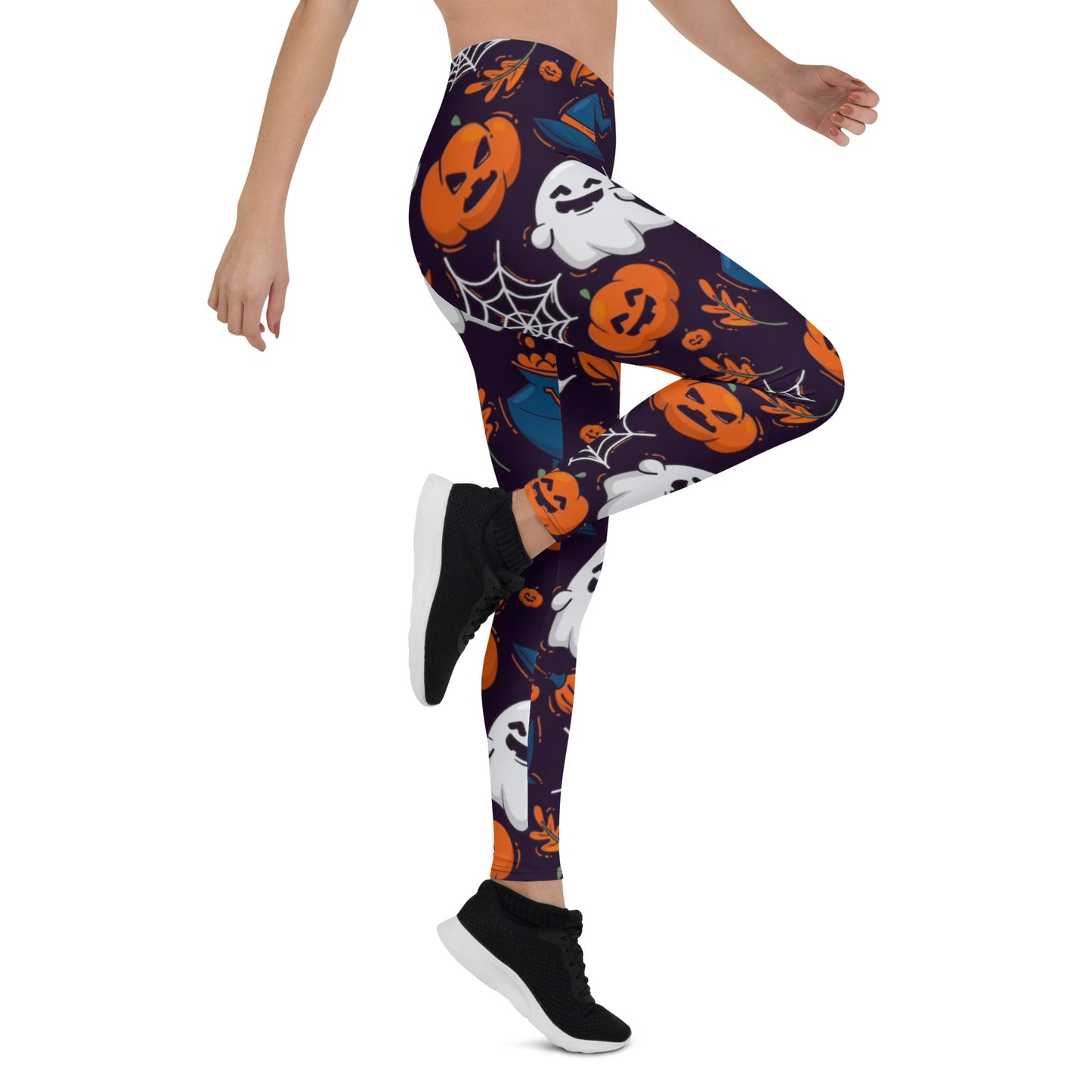 Ghosts and Pumpkins Leggings