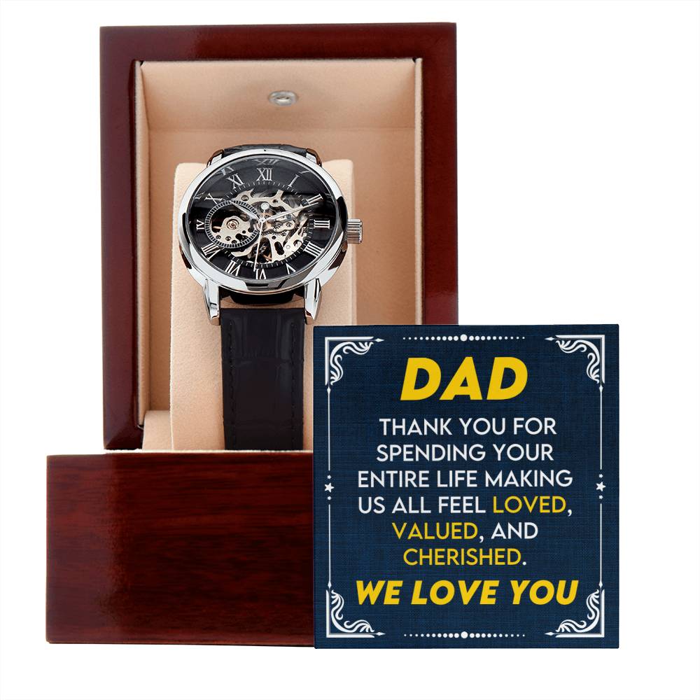 Dad - Love, Valued, Cherished