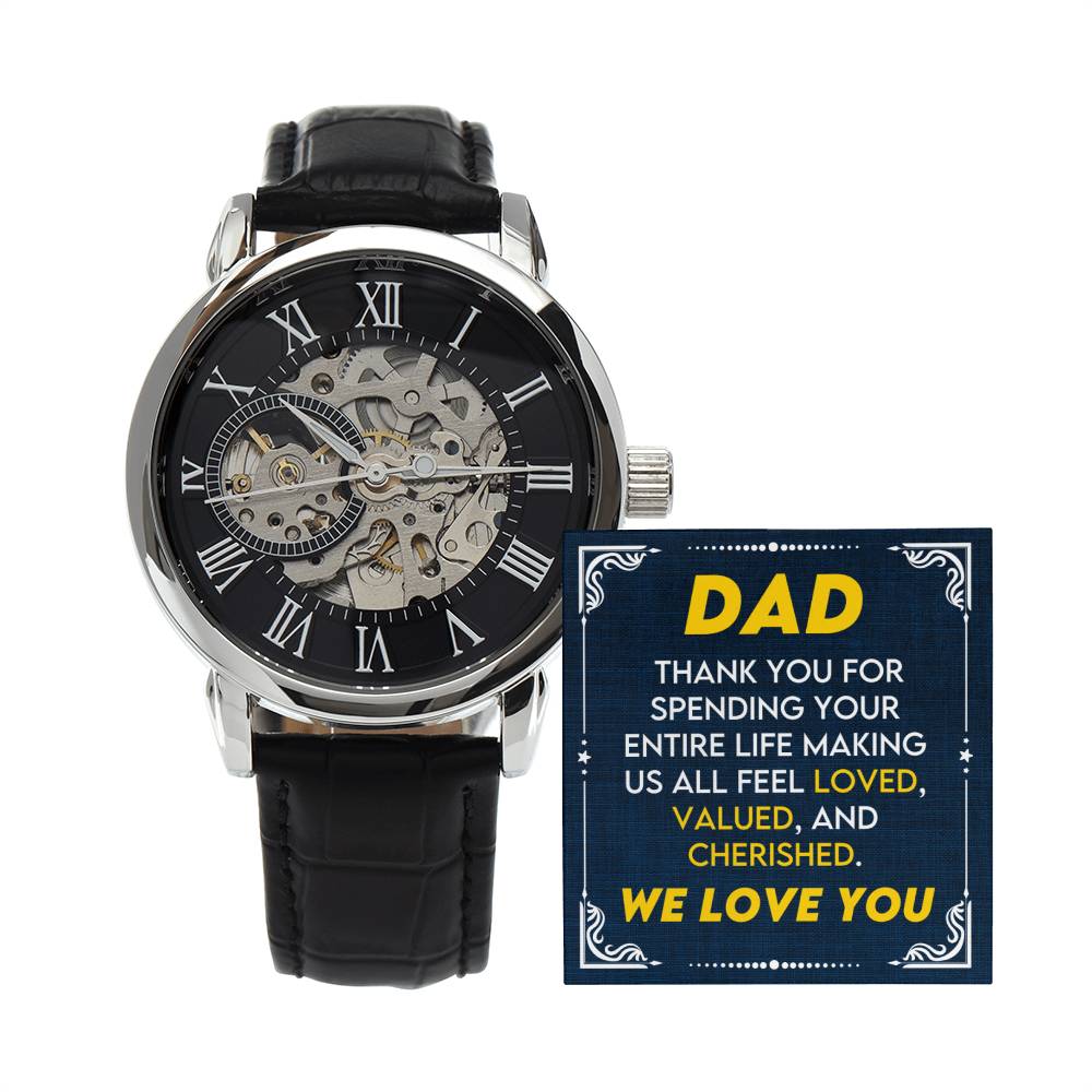 Dad - Love, Valued, Cherished