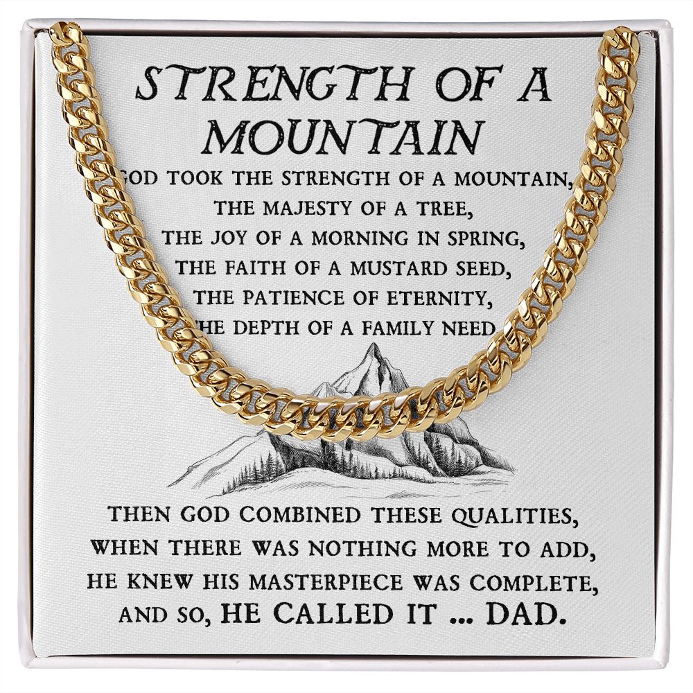 Strength Of A Mountain