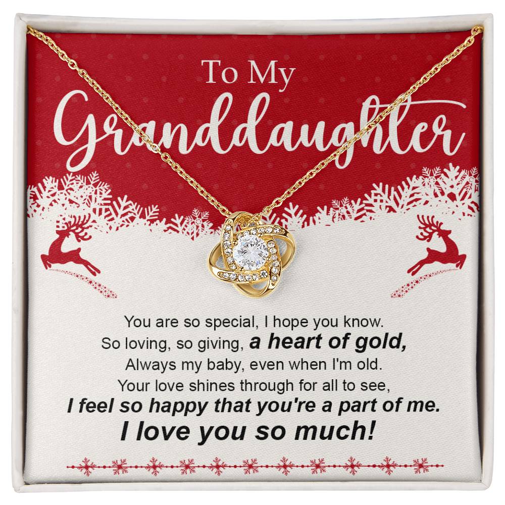 To My Granddaughter: A Heart of Gold