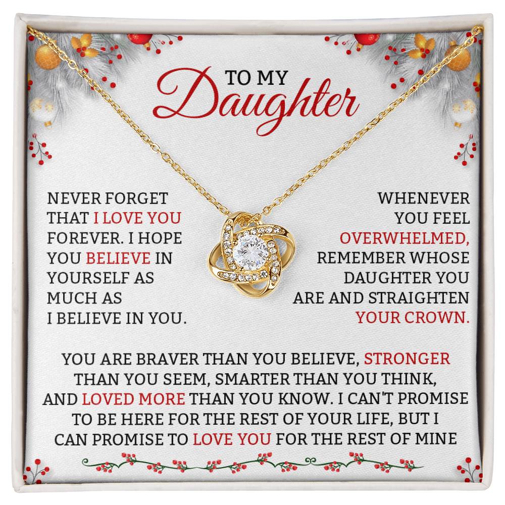 To My Daughter: Believe in Yourself