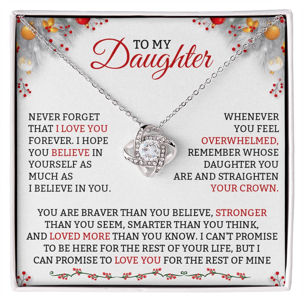 To My Daughter: Believe in Yourself