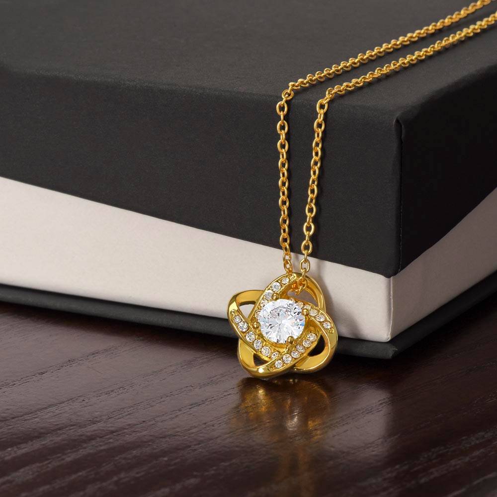 Elegant Love Knot Necklace