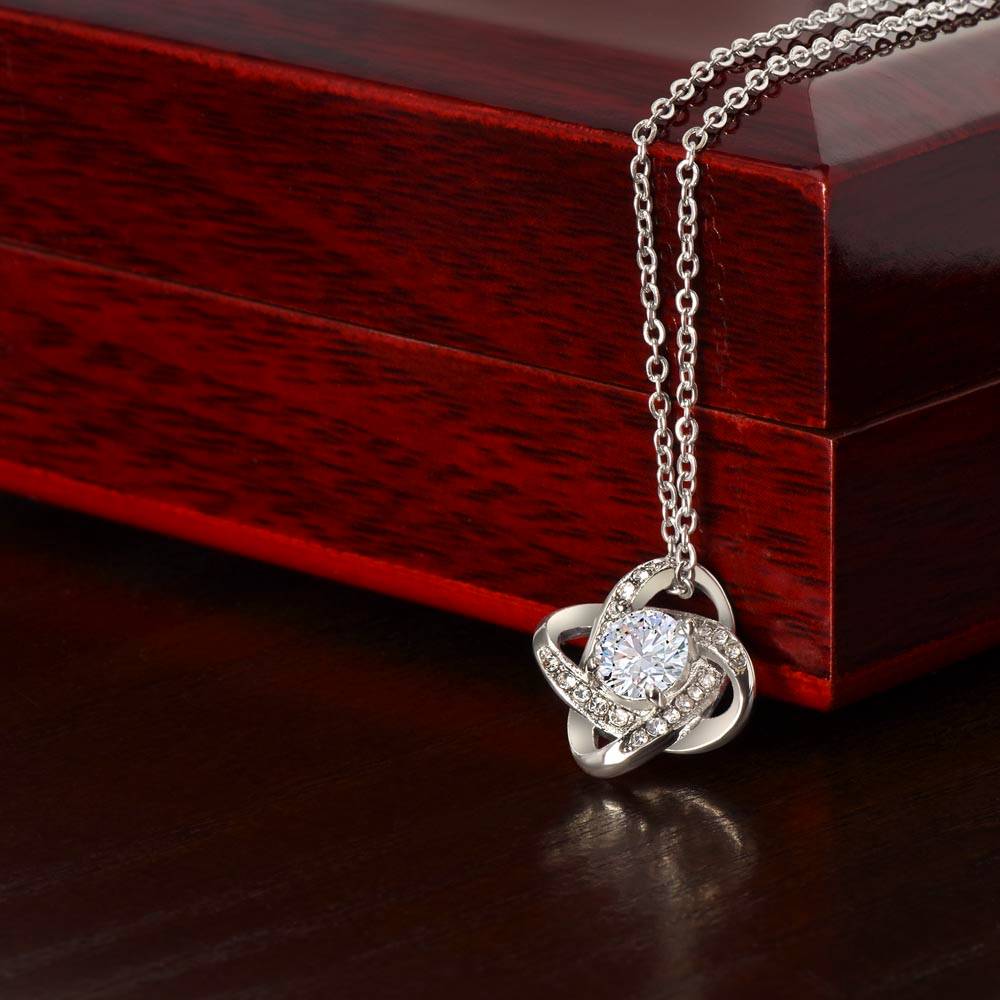 Elegant Love Knot Necklace