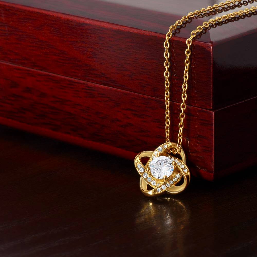 Elegant Love Knot Necklace