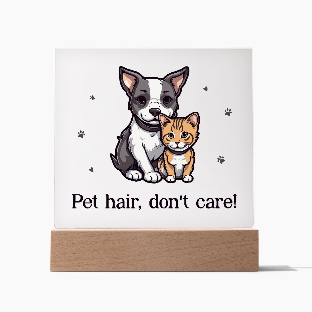 Pet hair, don't care!